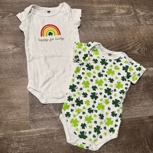 HB St Patrick’s Day Baby Onesie Bundle Size 9-12 Months